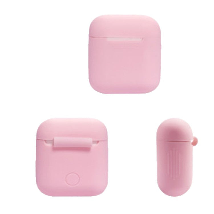 Husa AirPods cu Inel Prindere Roz-2