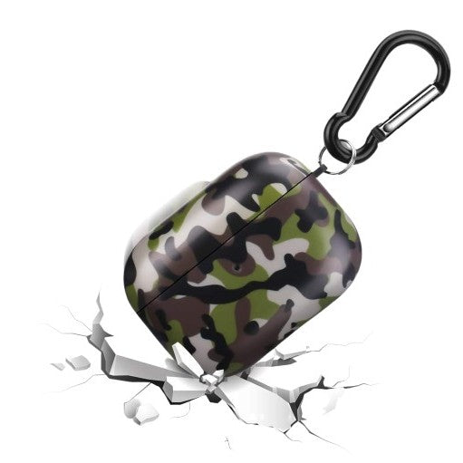 Husa AirPods Pro cu Inel Prindere Camuflaj-2