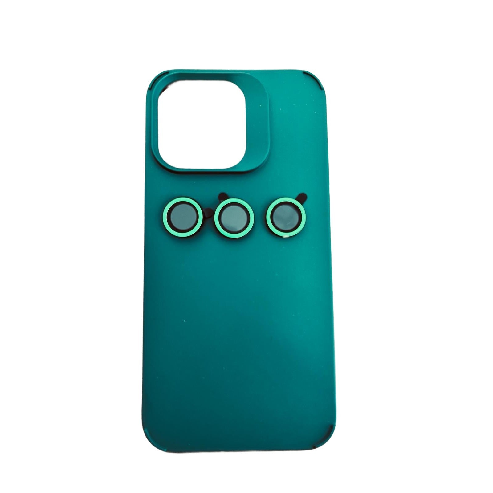 Husa Apple iPhone 13, Flippy, din Silicon Lichid, Interior din Microfibra, Lentile Fosforescente de Protectie Camera, Anti Amprenta, Rezistenta la Socuri, Verde-9