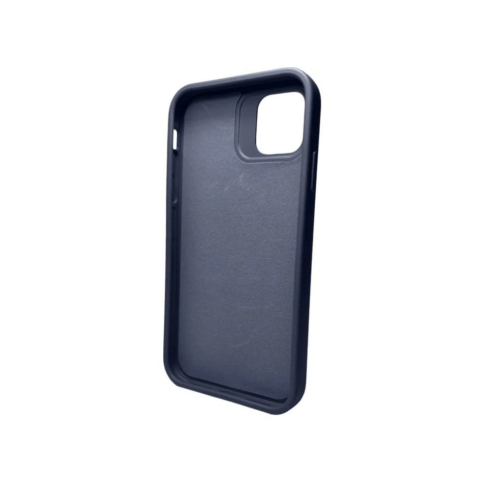 Husa Apple iPhone 14, Flippy, din Silicon Lichid, Interior din Microfibra, Lentile Fosforescente de Protectie Camera, Anti Amprenta, Rezistenta la Socuri, Albastru Marin-2
