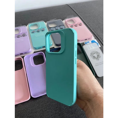 Husa Apple iPhone 14, Flippy, din Silicon Lichid, Interior din Microfibra, Lentile Fosforescente de Protectie Camera, Anti Amprenta, Rezistenta la Socuri, Bleu-8