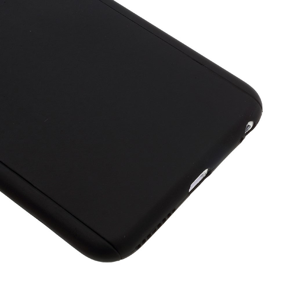 Husa Apple iPhone 6/6S Full Cover 360 Negru + Folie de protectie-3
