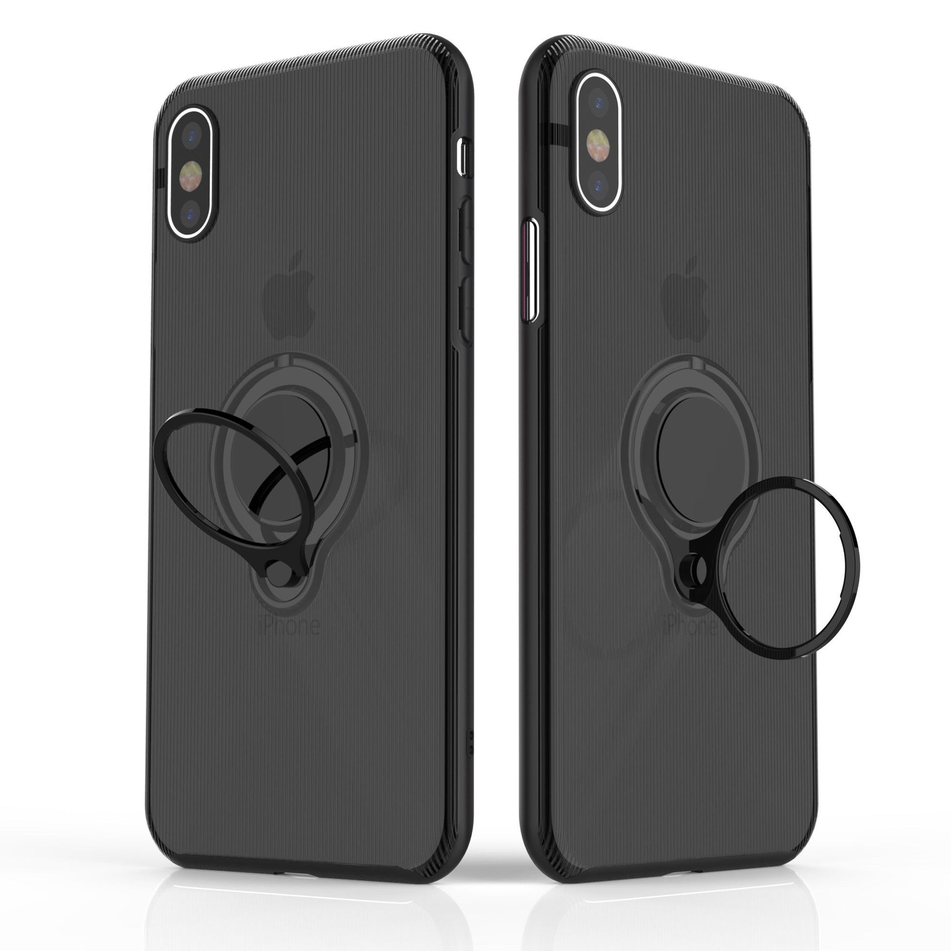 Husa Apple iPhone 6 Armor Ring cu inel magnetic Negru-5