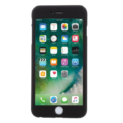 Husa Apple iPhone 6 Plus/6S Plus Full Cover 360 Negru + Folie de protectie-6