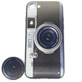 Husa Apple iPhone 6 Plus/6S Plus Multicolor Model Camera Foto Retro Suport inclus-0