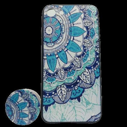 Husa Apple iPhone 6 Plus/6S Plus Multicolor Model Frunza + Suport inclus-1