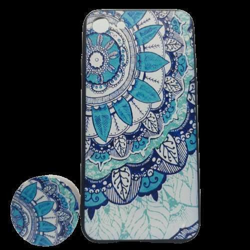 Husa Apple iPhone 6 Plus/6S Plus Multicolor Model Frunza + Suport inclus-1