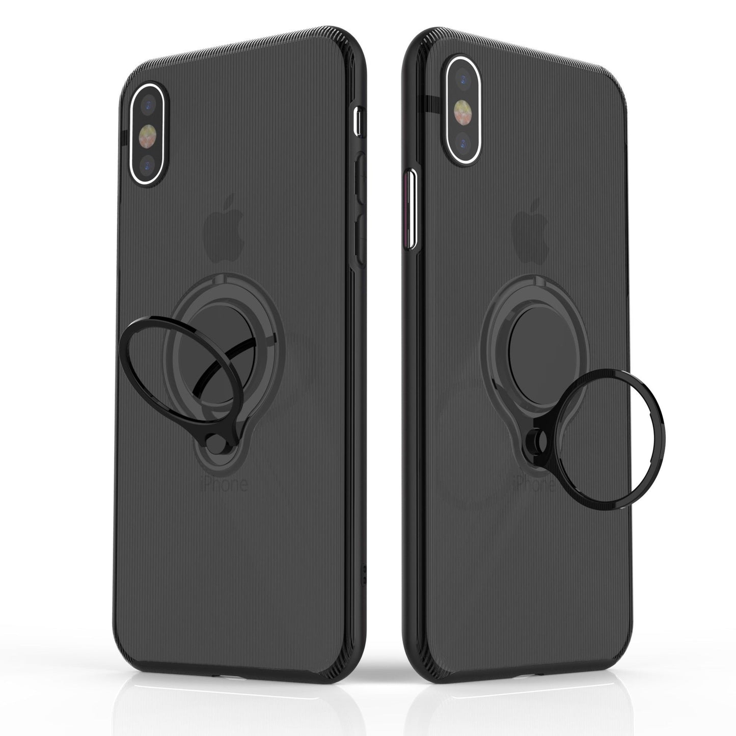 Husa Apple iPhone 7 Armor Ring cu inel magnetic Negru-5