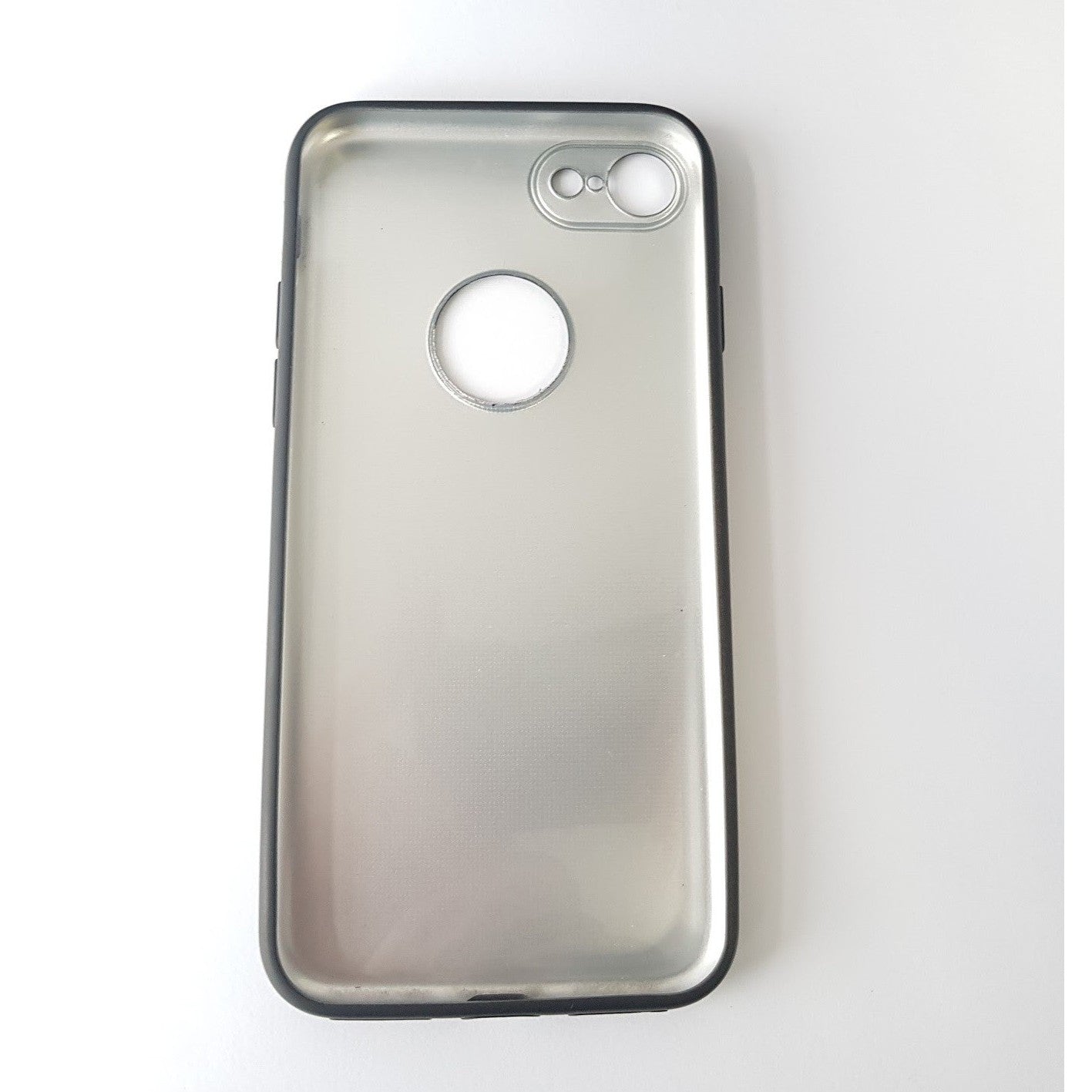 Husa Apple iPhone 7 Full Silicone 360 Negru + Folie de protectie-6