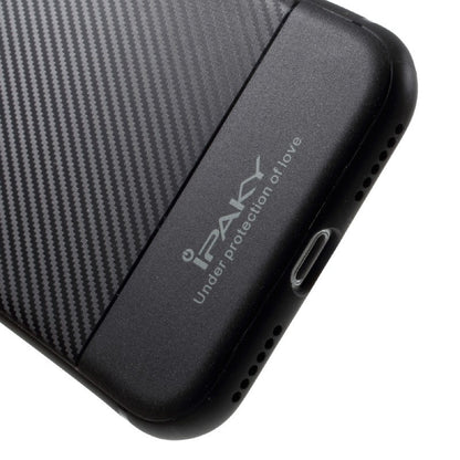 Husa Apple iPhone 7 IPAKY Carbon Fiber Negru-7