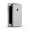 Husa Apple iPhone 7 Joyroom (Fata + Spate) Argintiu + Folie de protectie-0