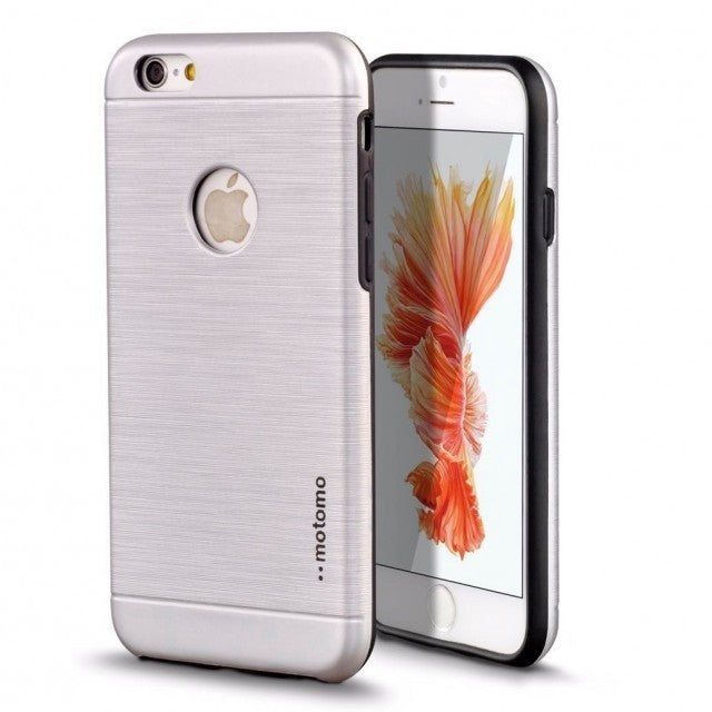 Husa Apple iPhone 7 Motomo V5 Argintiu-0