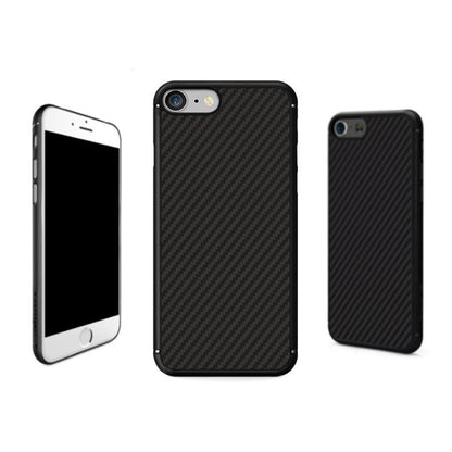 Husa Apple iPhone 7 Nillkin Synthetic Fiber Negru-2