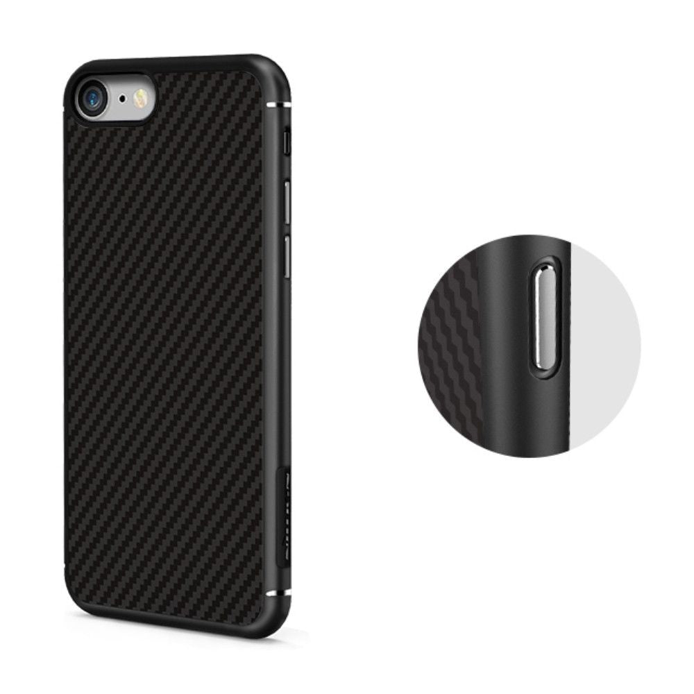 Husa Apple iPhone 7 Nillkin Synthetic Fiber Negru-3
