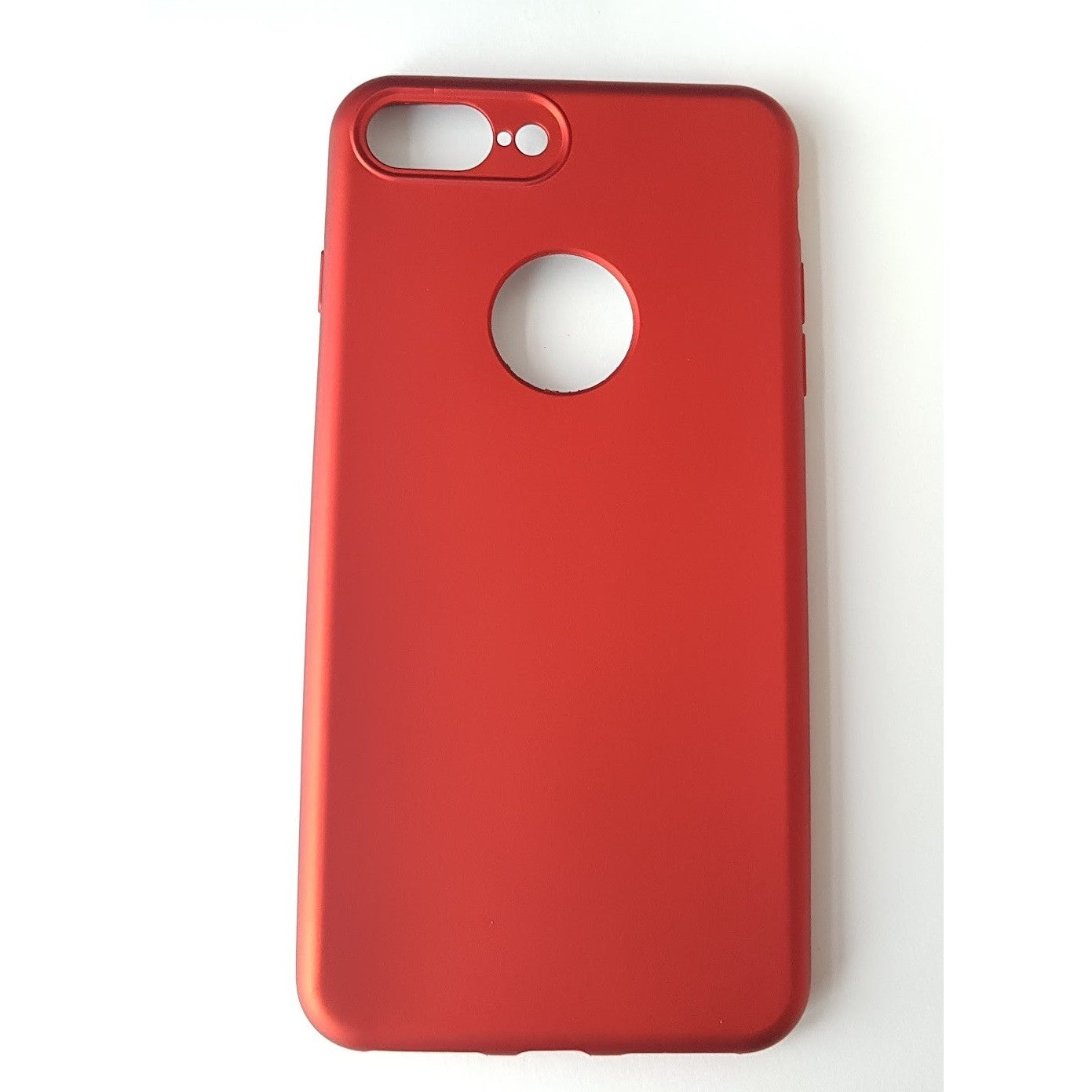 Husa Apple iPhone 7 Plus Full Silicone 360 Rosu-6