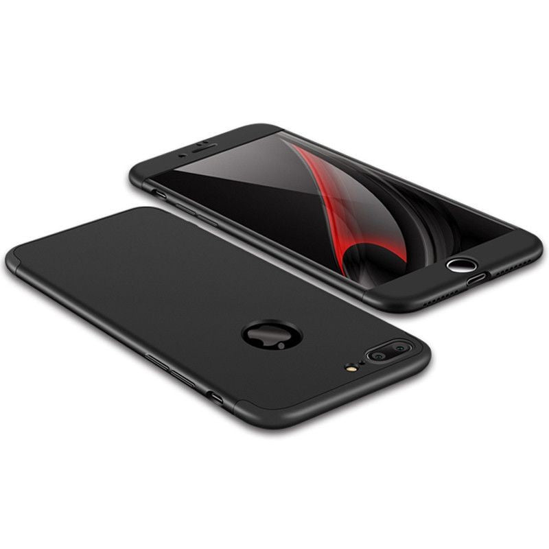 Husa Apple iPhone 7 Plus/iPhone 8 Plus Ultra-subtire 3 in 1 Negru-2