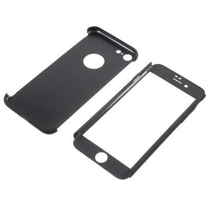Husa Apple iPhone 8 Full Cover 360 Negru + Folie Cadou-2