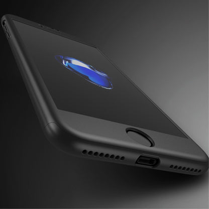 Husa Apple iPhone 8 Full Cover 360 Negru + Folie Cadou-3