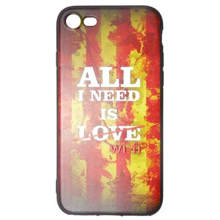 Husa Apple iPhone 8 Multicolor Mesaj Love-2