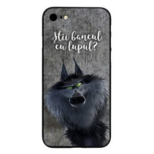 Husa Apple iPhone 8 Multicolor Mesaj Lup-0