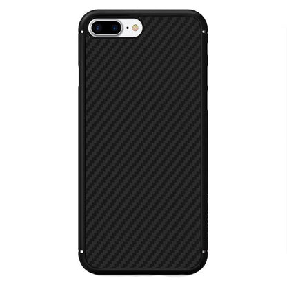 Husa Apple iPhone 8 Plus Nillkin Synthetic Fiber Negru-2