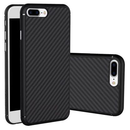 Husa Apple iPhone 8 Plus Nillkin Synthetic Fiber Negru-4