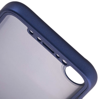 Husa Apple iPhone X Full Silicone 360 Albastru + Folie de protectie-6