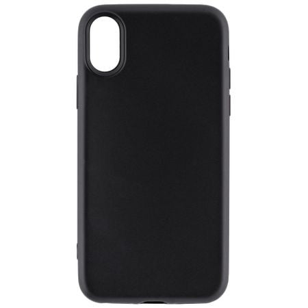 Husa Apple iPhone X Full Silicone 360 Negru + Folie de protectie-7