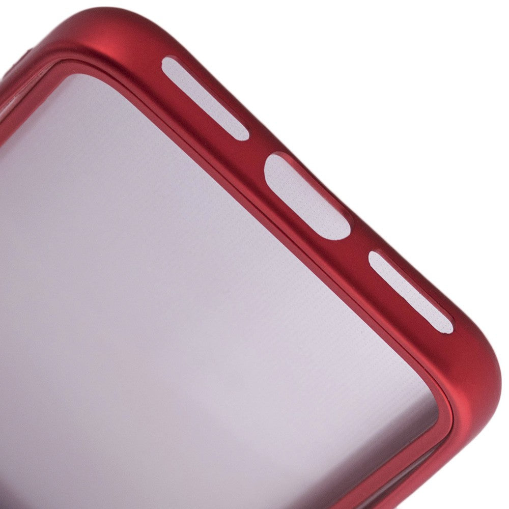 Husa Apple iPhone X Full Silicone 360 Rosu + Folie de protectie-3