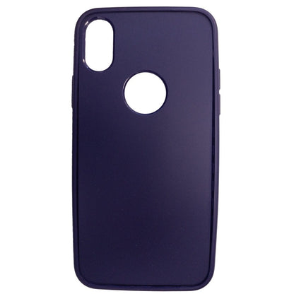 Husa Apple iPhone X Full Silicone Albastru-4