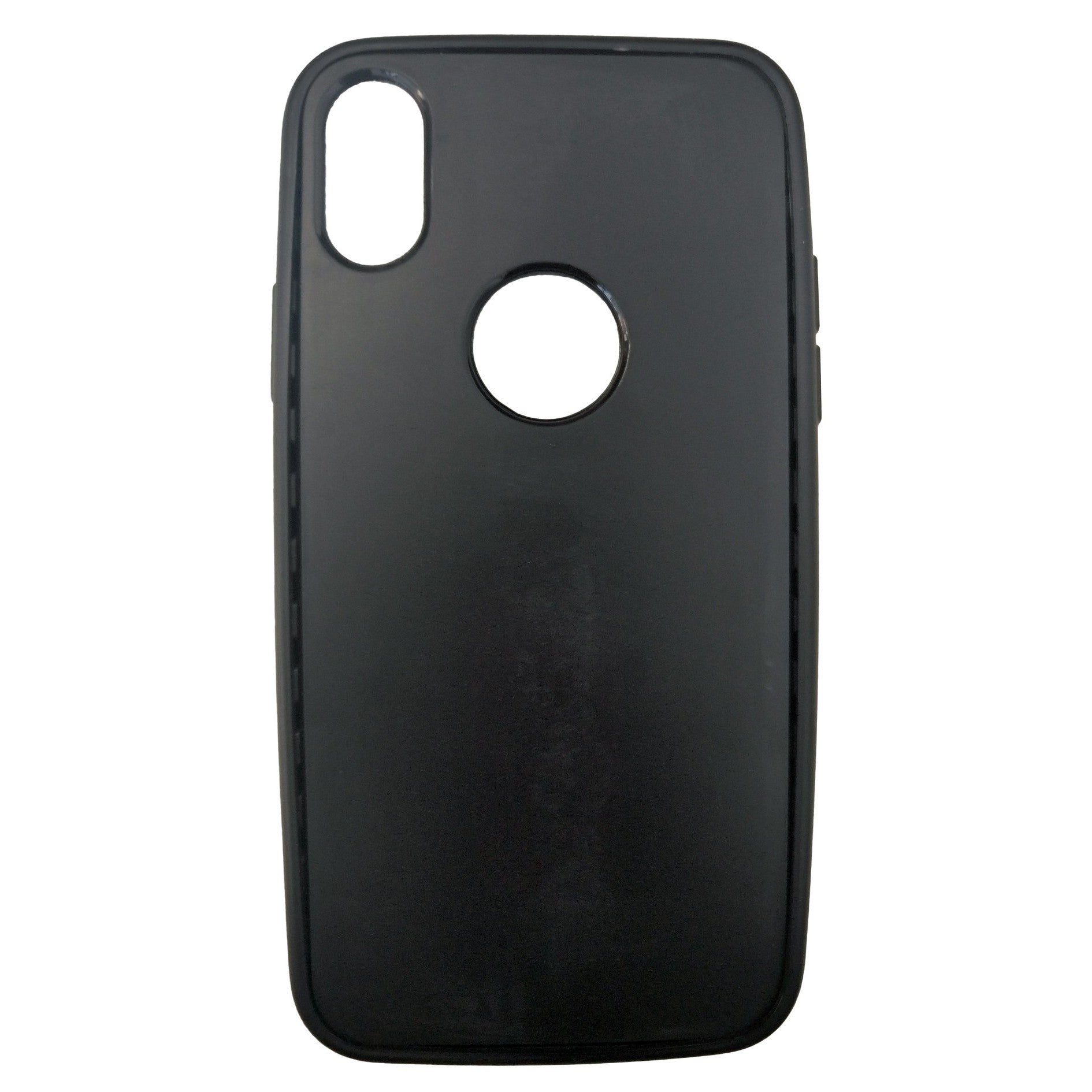Husa Apple iPhone X Full Silicone Negru-2