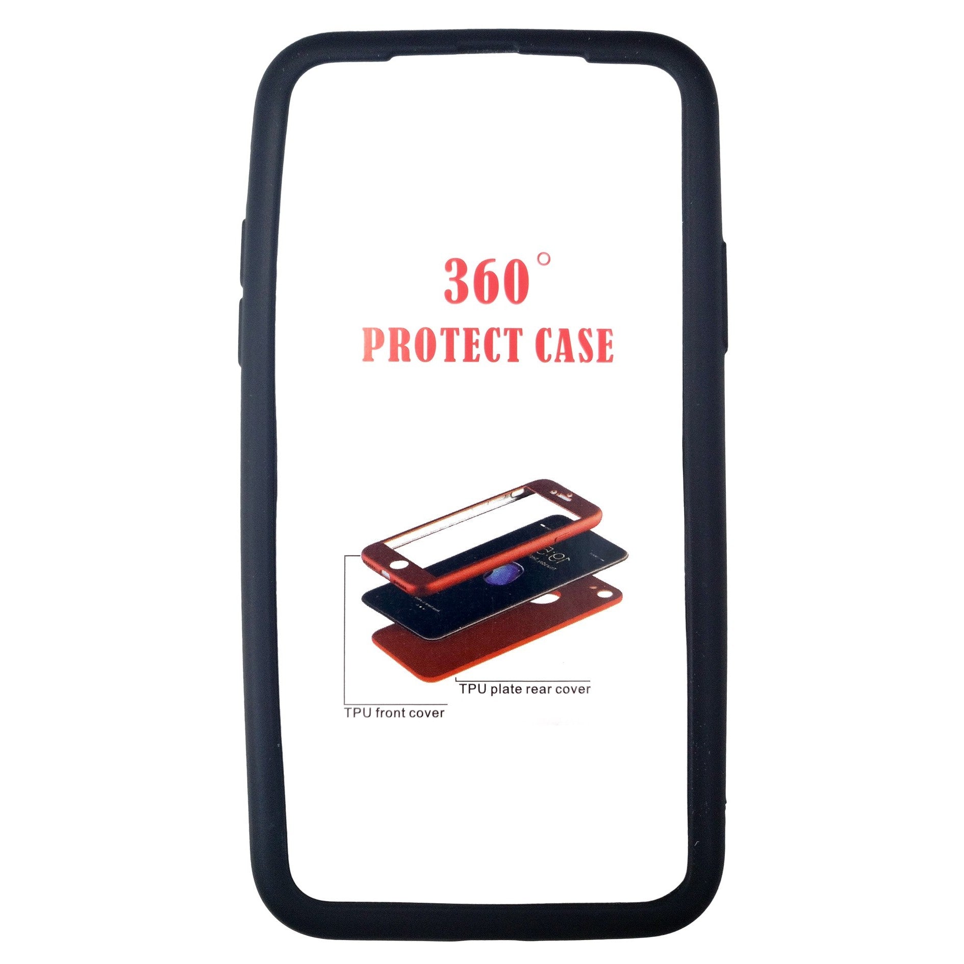 Husa Apple iPhone X Full Silicone Negru-3