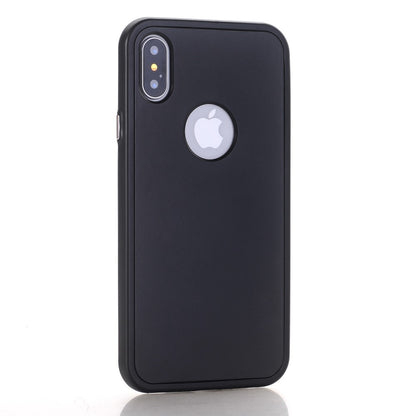 Husa Apple iPhone X Full Silicone Negru-5