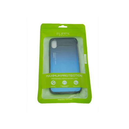 Husa Apple iPhone X Hybrid Back Degrade, Albastru-2