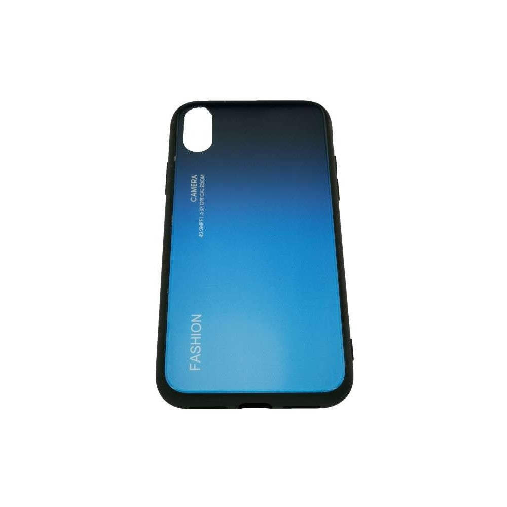 Husa Apple iPhone X Hybrid Back Degrade, Albastru-4