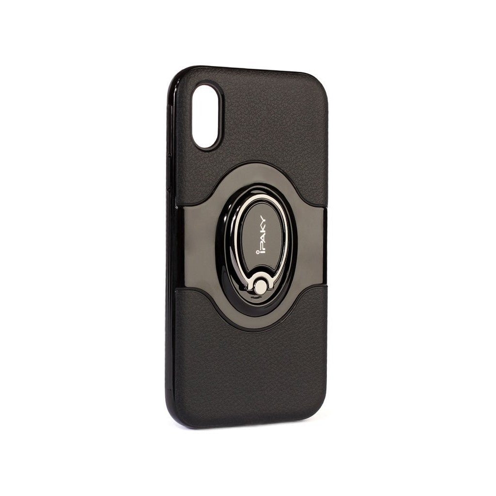 Husa Apple iPhone X Ipaky Ring Negru-1