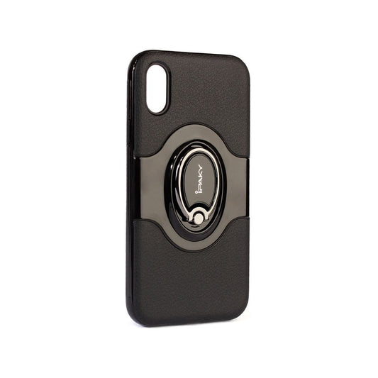 Husa Apple iPhone X Ipaky Ring Negru-0
