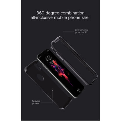Husa Apple iPhone X Joyroom fata + spate Negru-3