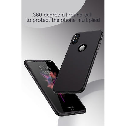 Husa Apple iPhone X Joyroom fata + spate Negru-7