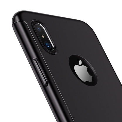 Husa Apple iPhone X Joyroom fata + spate Negru-8