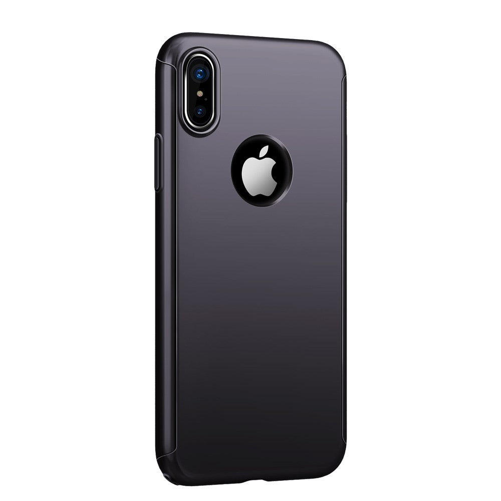 Husa Apple iPhone X Joyroom fata + spate Negru-9