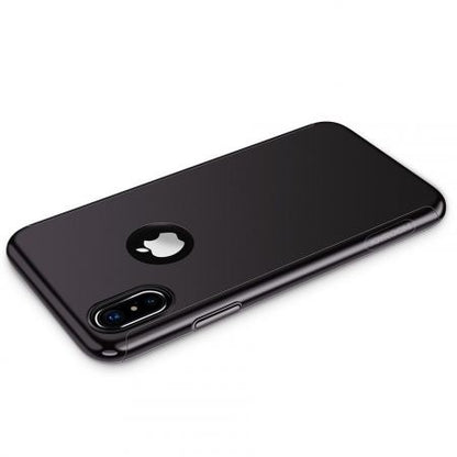 Husa Apple iPhone X Joyroom fata + spate Negru-11