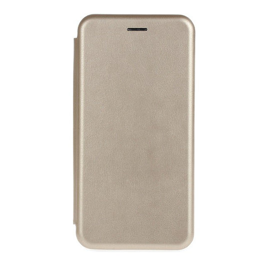 Husa de protectie Flippy compatibila cu Apple iPhone X/XS Magnet Book Case Auriu-1