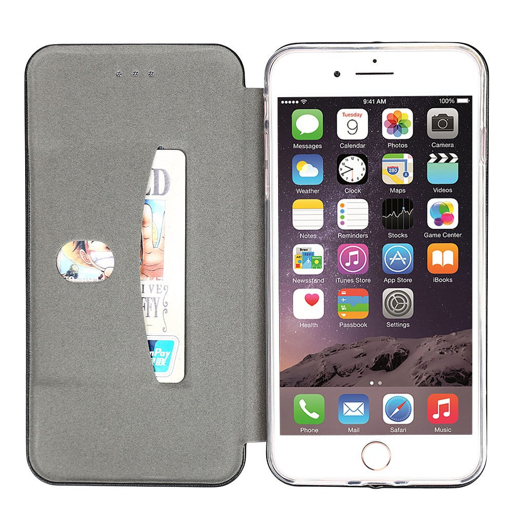 Husa de protectie Flippy compatibila cu Apple iPhone X/XS Magnet Book Case Auriu-3