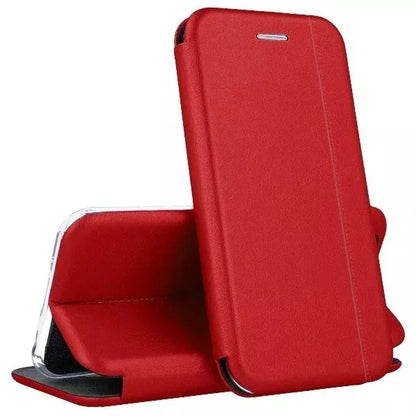 Husa de protectie Flippy compatibila cu Apple iPhone X/XS Magnet Book Case Rosu-7
