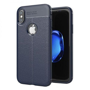 Husa Apple iPhone X Zore TPU moale Albastru-0