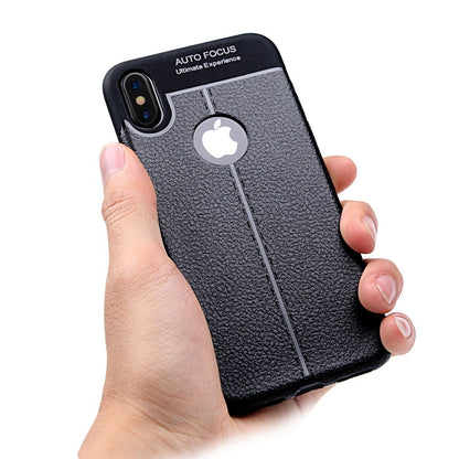 Husa Apple iPhone X Zore TPU moale Negru-3