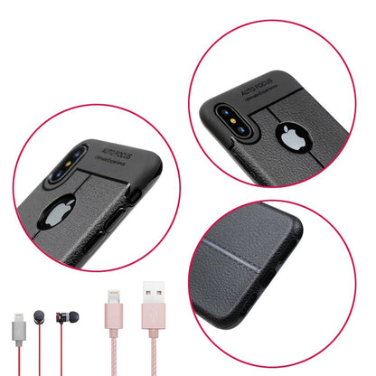 Husa Apple iPhone X Zore TPU moale Negru-4
