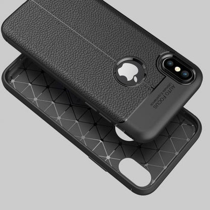 Husa Apple iPhone X Zore TPU moale Negru-5