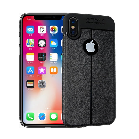 Husa Apple iPhone X Zore TPU moale Negru-0